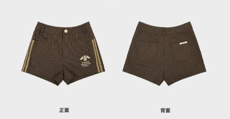 [Pre-order] Hogwarts School of Witchcraft and Wizardry Striped Shorts