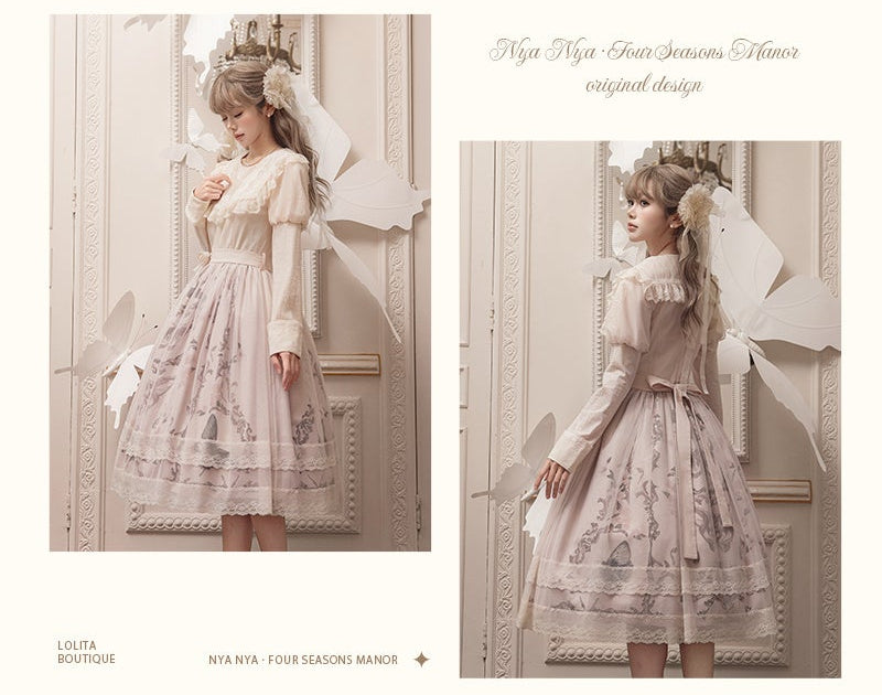 超希少　Ron Sanso 半袖ロングワンピースドレス　幾何学模様　アンティーク osharewalker ロング ワンピース レディース シャツワンピース 襟付き