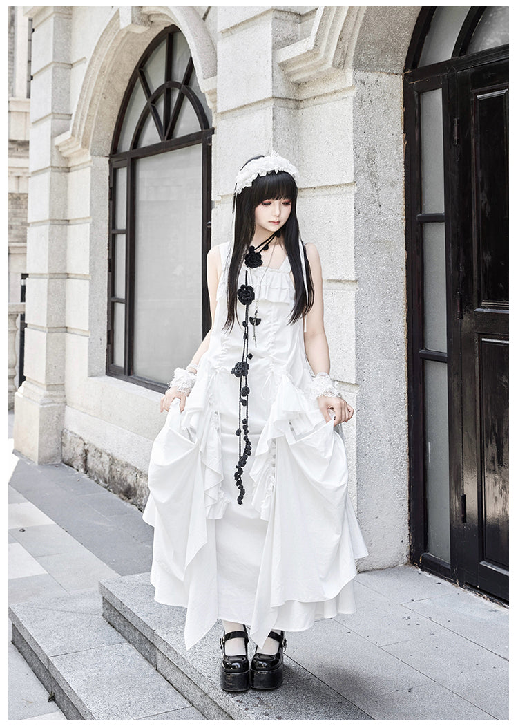 薔薇の棘 ルーズジャンパースカート 3点セット