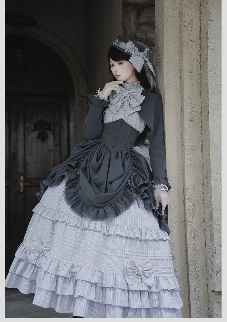 【受注予約10/28まで】Victorian Duke ブラウス・ボレロ・スカートフルセット