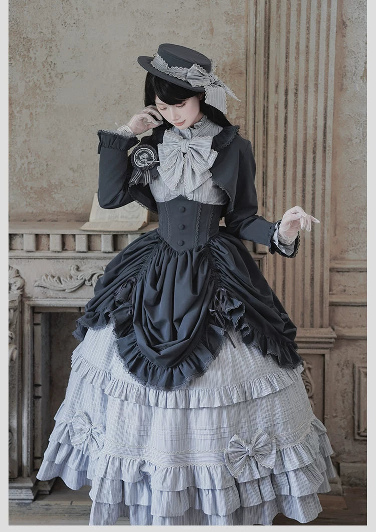 【受注予約10/28まで】Victorian Duke ブラウス・ボレロ・スカートフルセット