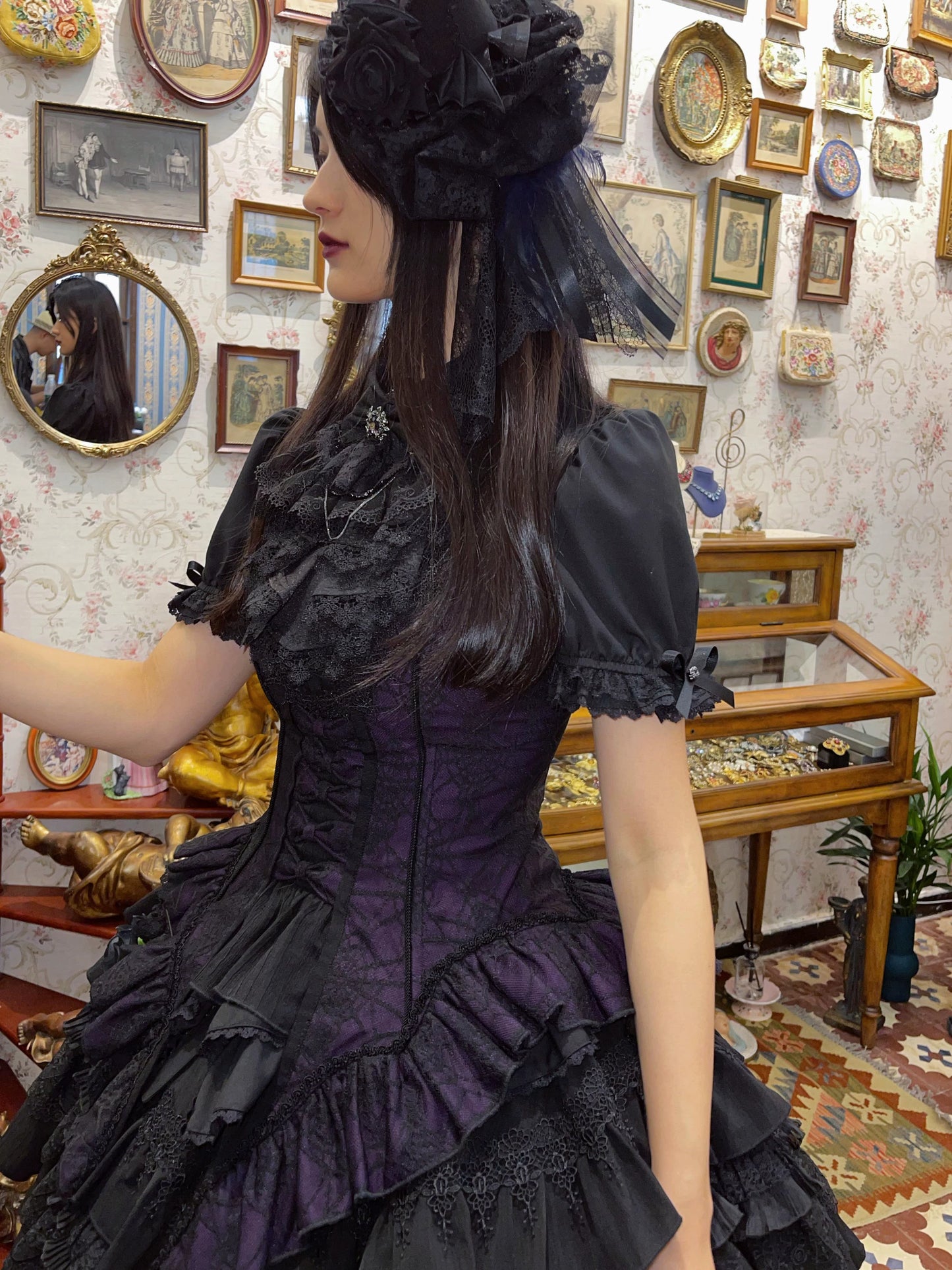 [Sales period ended] Breaking Celemony Gothic Lolita Corset Top