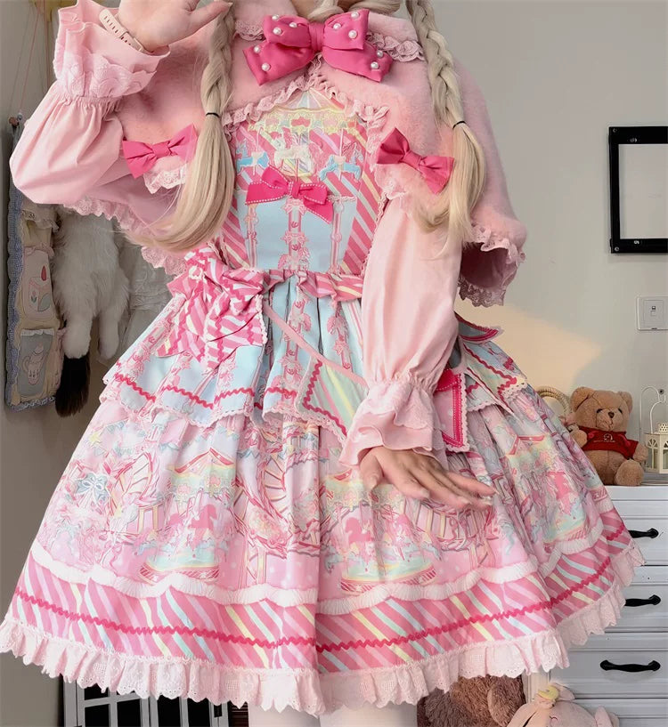 princess diary うさ耳付ケープ 全9色
