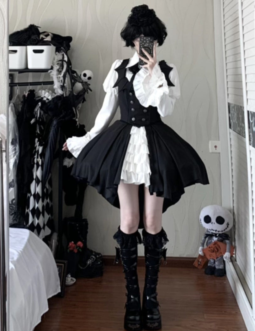 【受注予約10/29まで】Bat Butler ゴシックジャンパースカート＆ブラウスセット