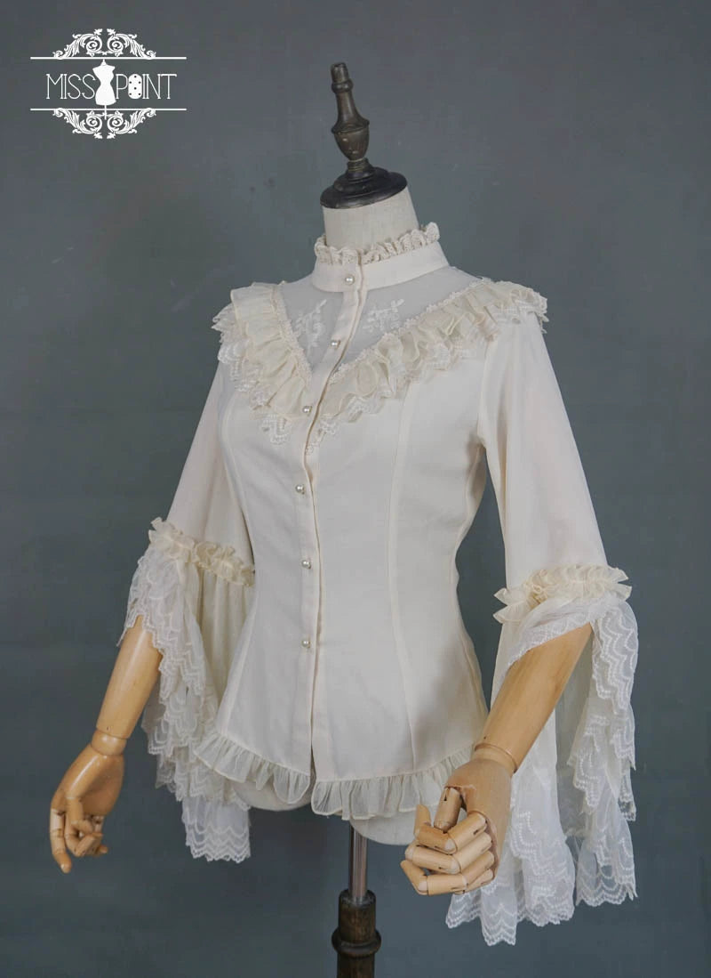 【受注予約9/25まで】Noble Garden 姫袖ブラウス