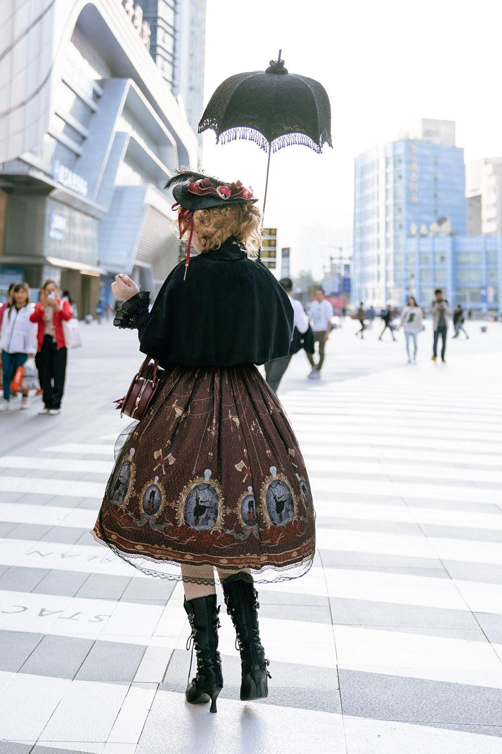 The Red Shoes Gothic Lolita Cloak