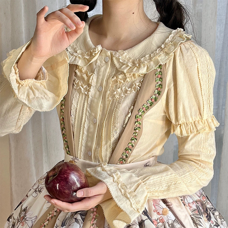 Strawberry Manor フリルブラウス