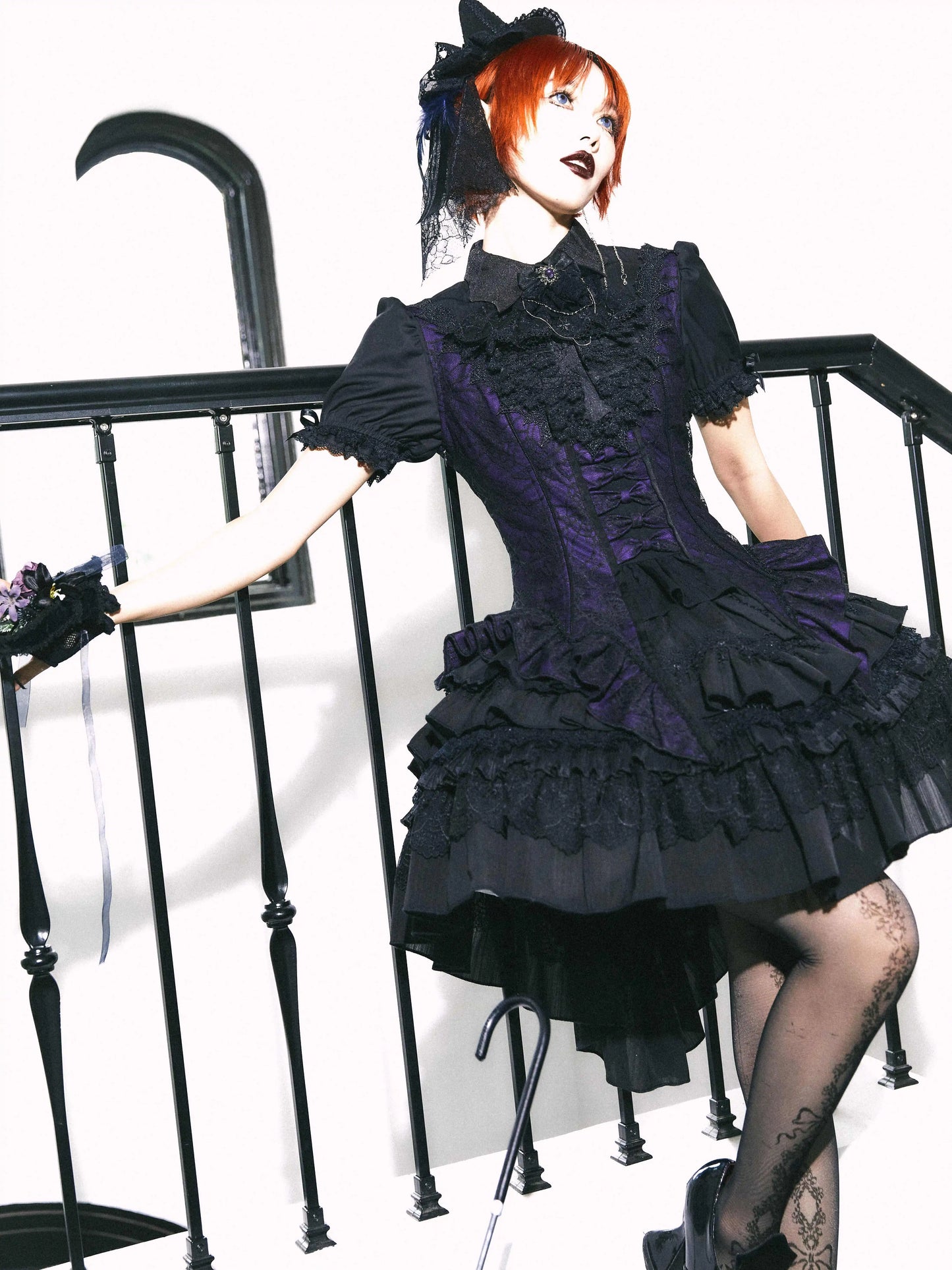 [Sales period ended] Breaking Celemony Gothic Lolita Mini Skirt