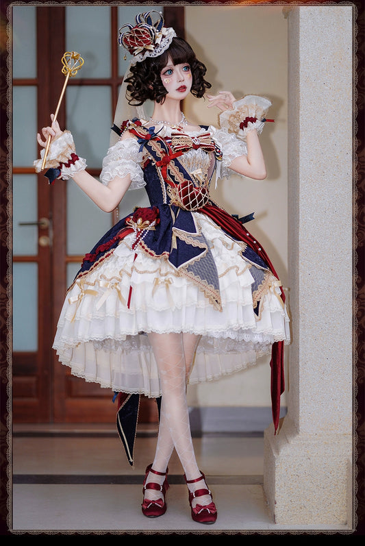 [Pre-orders available until 11/27] Snow White Rose Coronation Dress Full Set