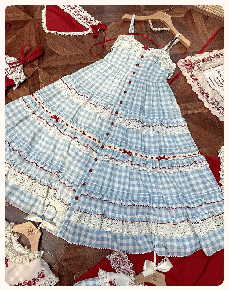 Strawberry Basket ジャンパースカート