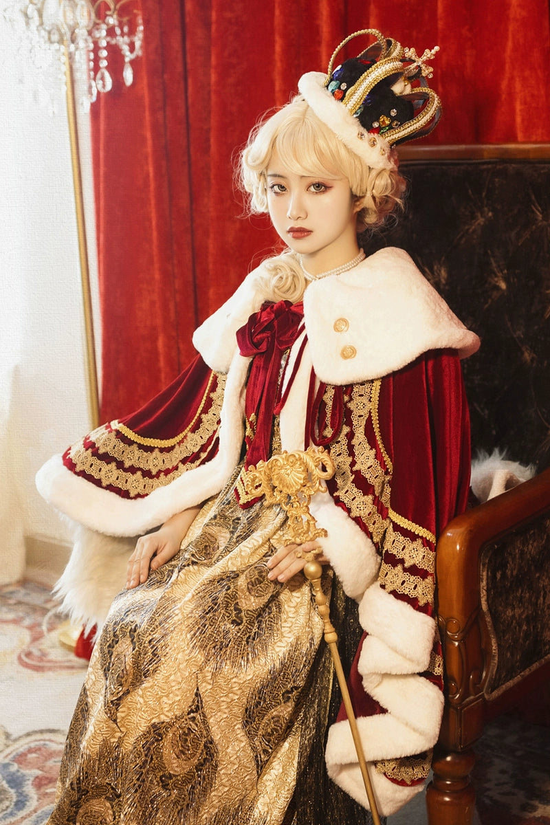 [Pre-orders available until 9/15] Star Crown Crimson Luxury Cloak