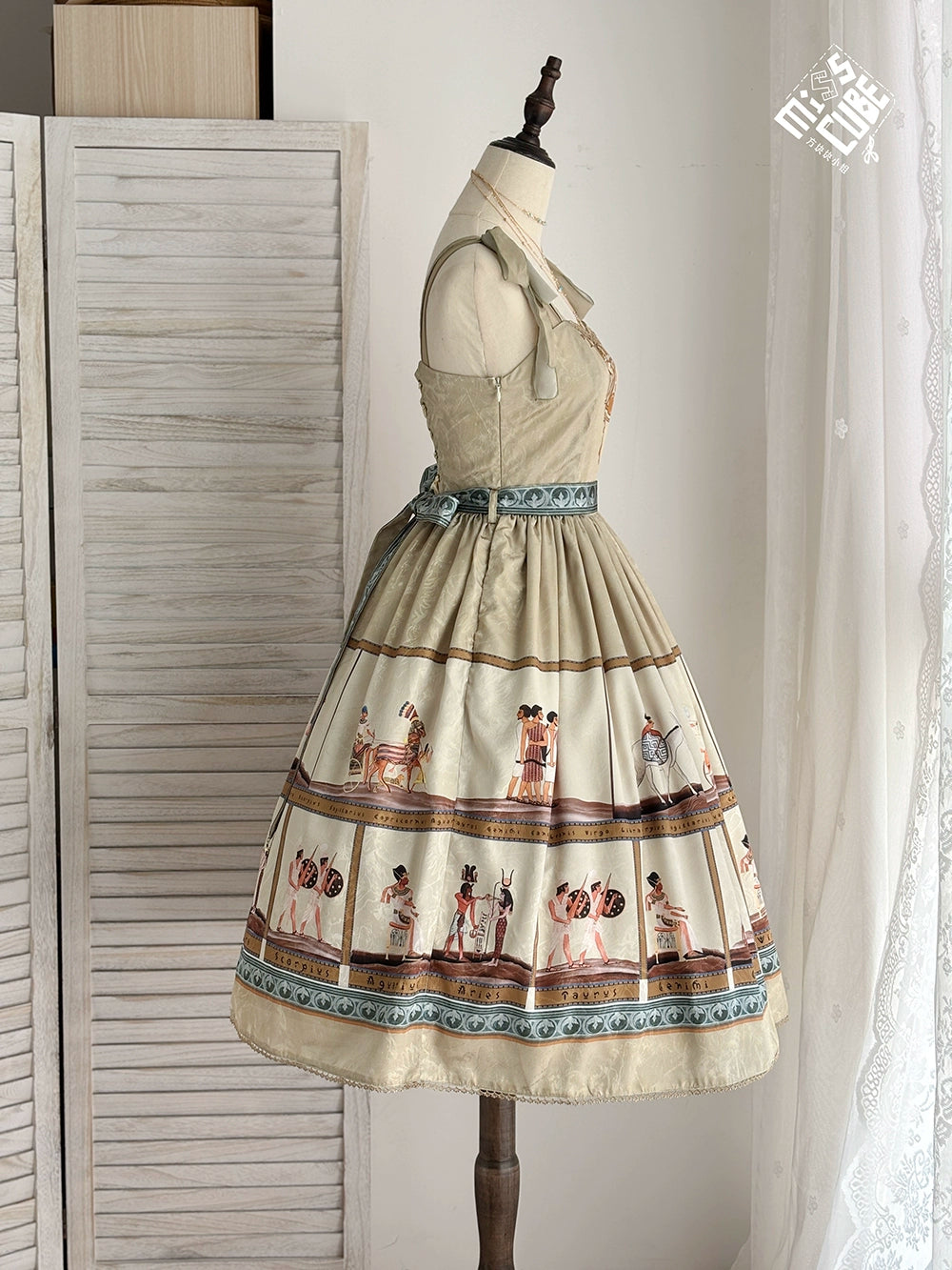 【予約販売】Papyrus Story ジャンパースカート