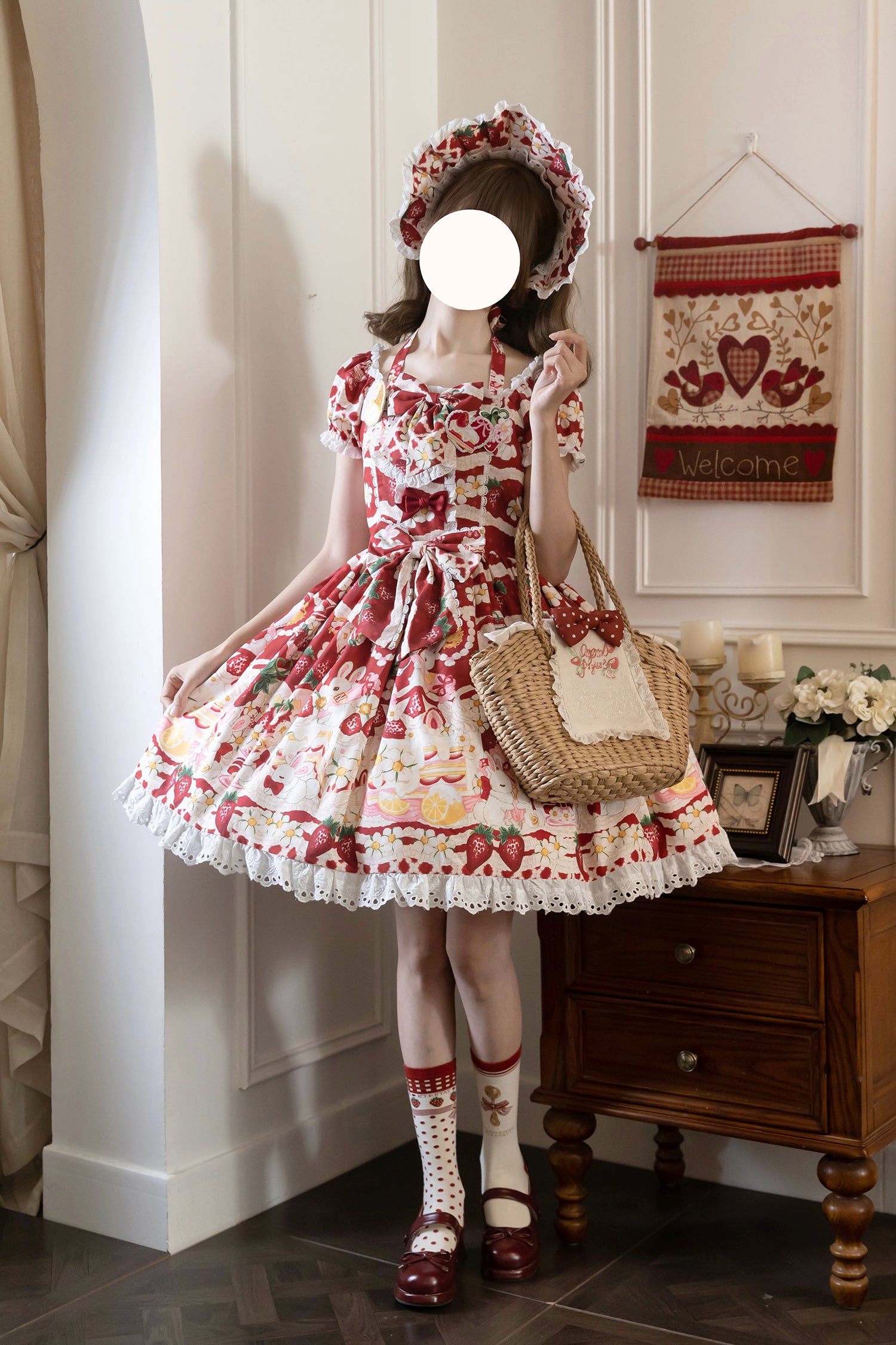 【受注予約4/13まで】Lemon Berry プリントワンピース