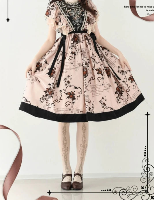 Holding Romance フローラルプリントのワンピース