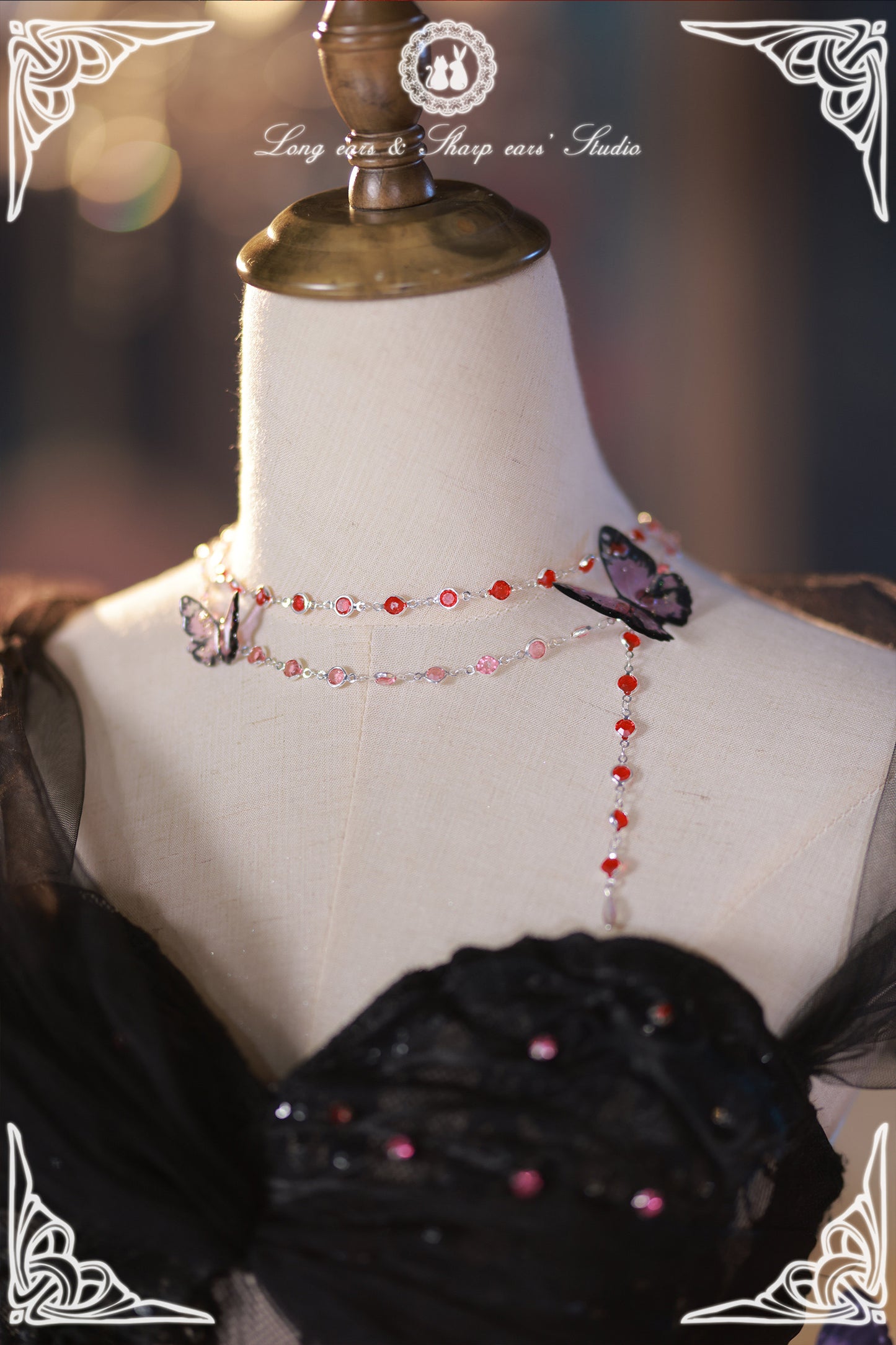 同時購入のみ【受注予約12/29まで】夜吻蝶舞 アクセサリー