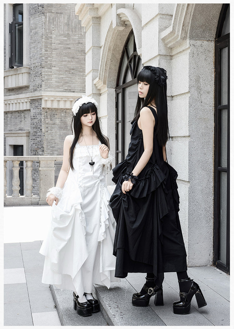 薔薇の棘 ルーズジャンパースカート 3点セット