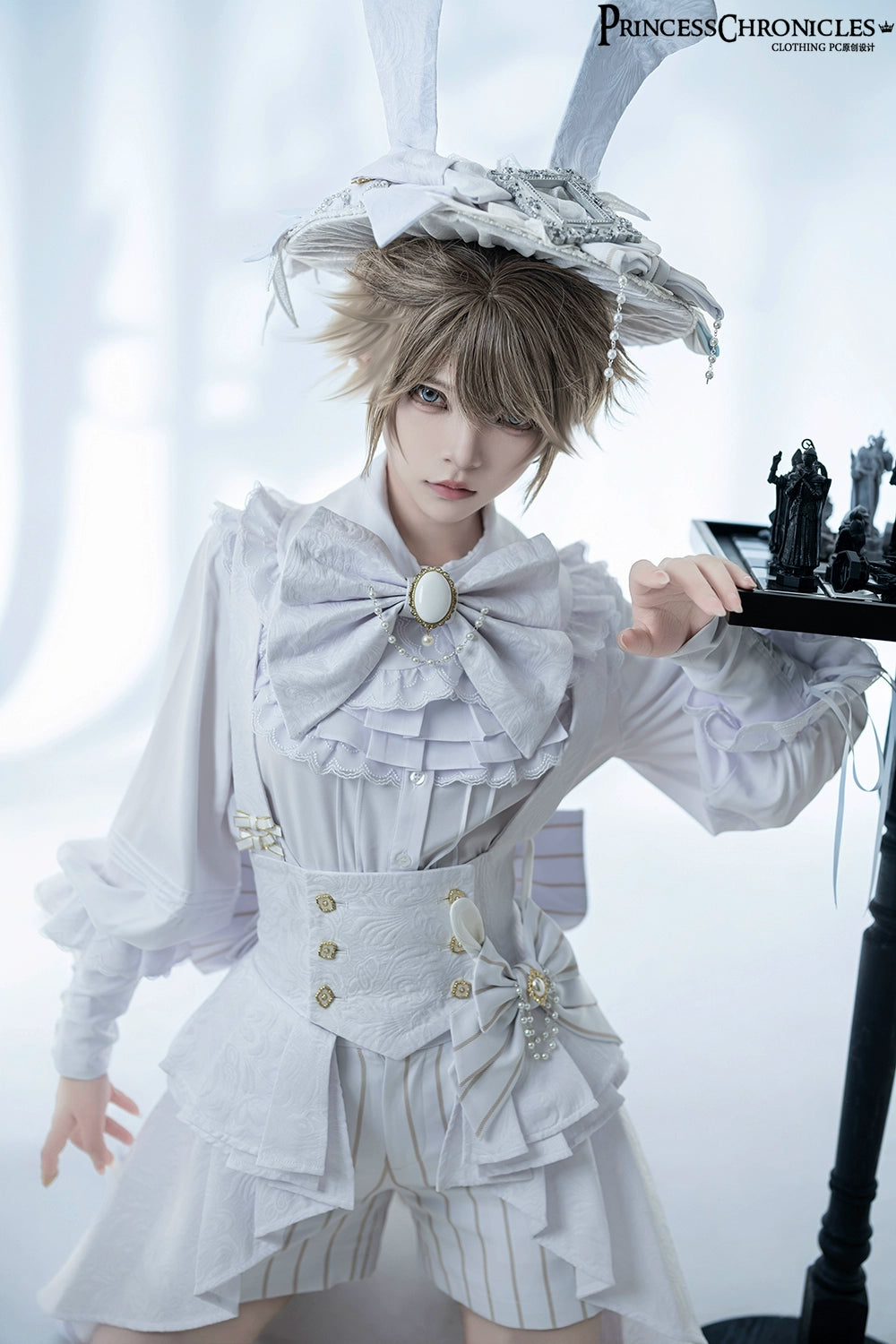 【予約販売】Rabbit Theater White Moonlight コルセットベスト