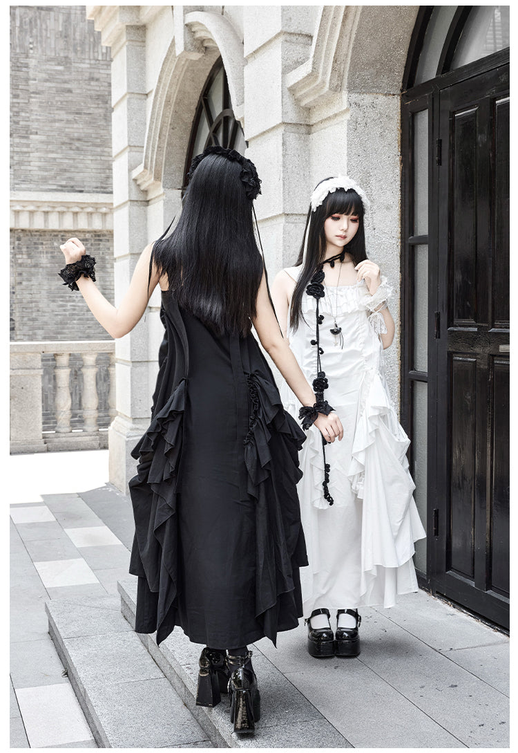 薔薇の棘 ルーズジャンパースカート 3点セット