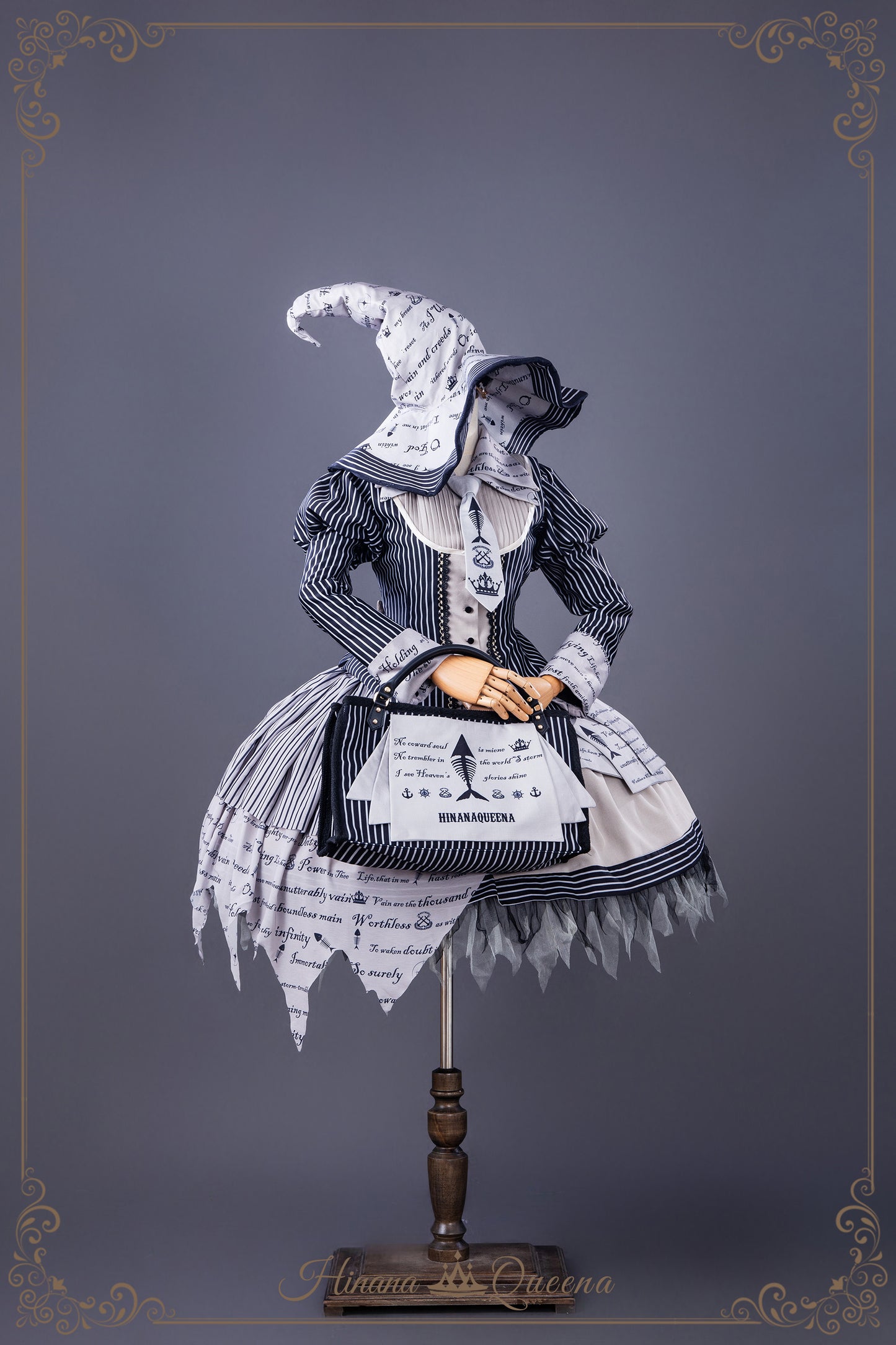 【受注予約11/12まで】暮夜 ストライプセットアップ