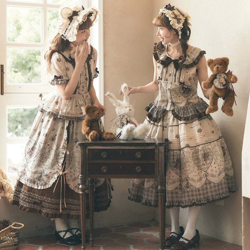 【受注予約2/12まで】Sepia Rose Town スカート