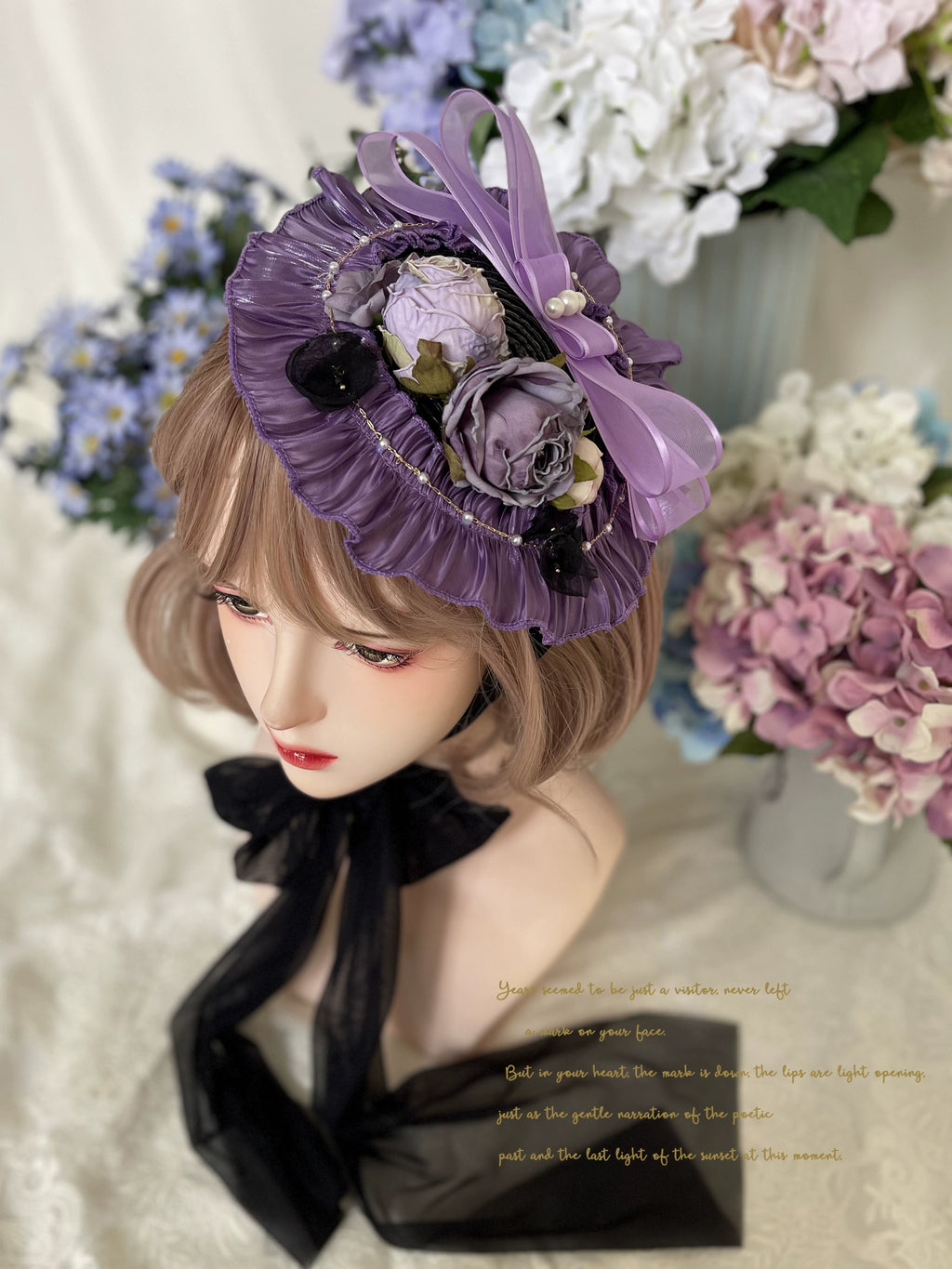【同時購入のみ】Rose Fairy 帽子・コサージュ他アクセサリー