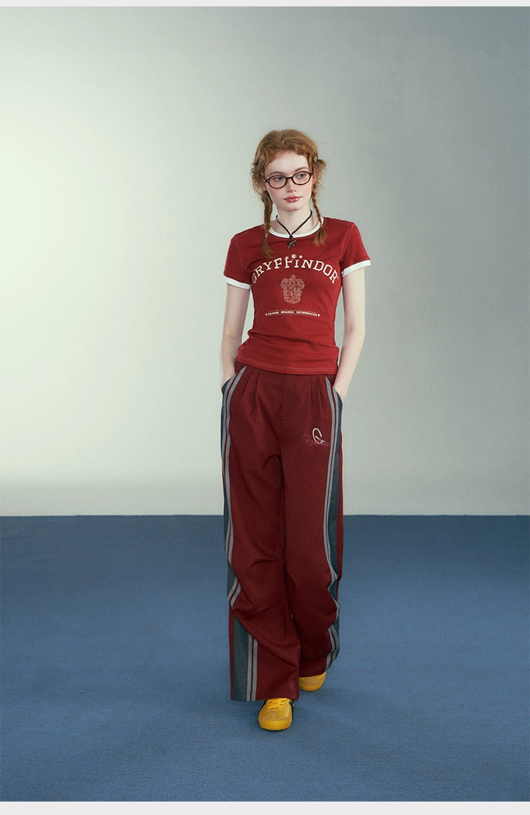 [Pre-order] Hogwarts School of Witchcraft and Wizardry Sideline Straight Pants