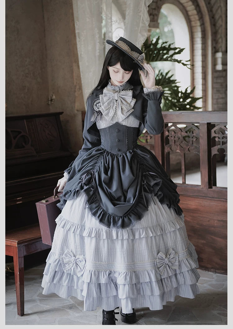 【受注予約10/28まで】Victorian Duke ブラウス・ボレロ・スカートフルセット