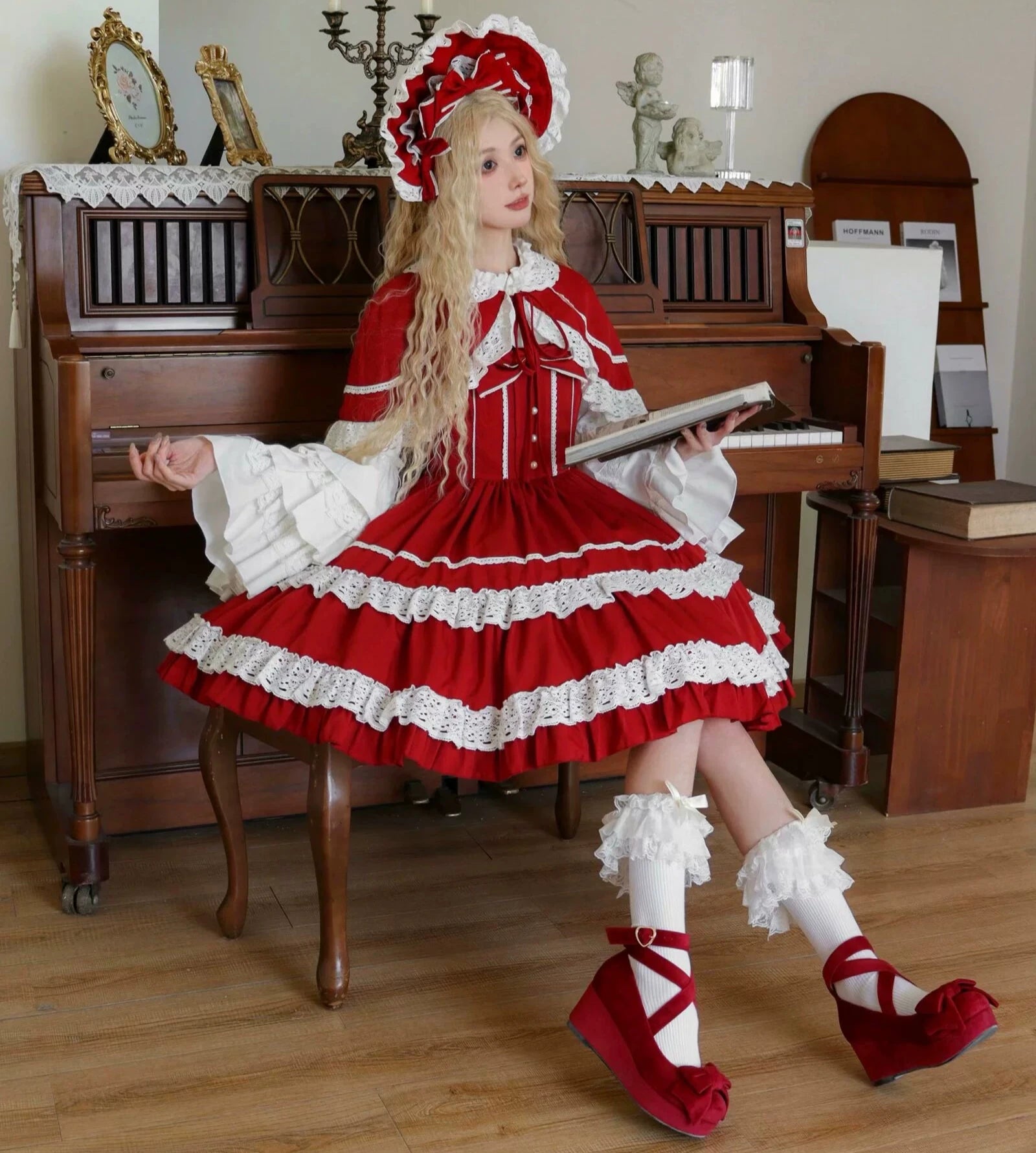 Caramel Doll レースのジャンパースカート – ロリータファッション通販 Caramel Doll レースのジャンパースカート – ロリータファッション通販