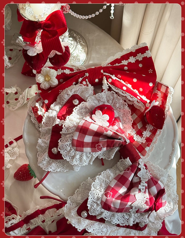 同時購入のみ【受注予約11/18まで】Strawberry Cake Guide アクセサリー