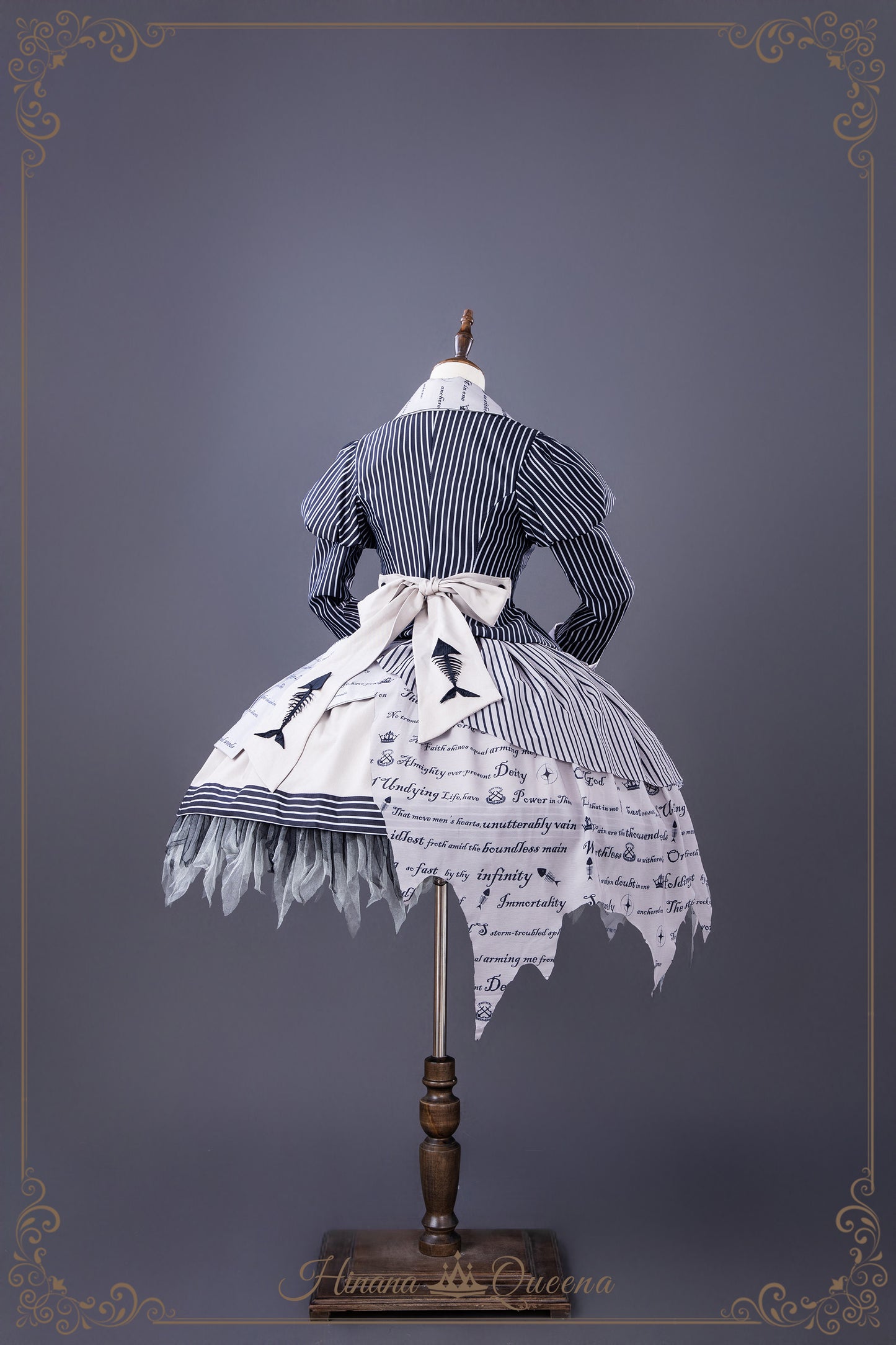 【受注予約11/12まで】暮夜 ストライプセットアップ