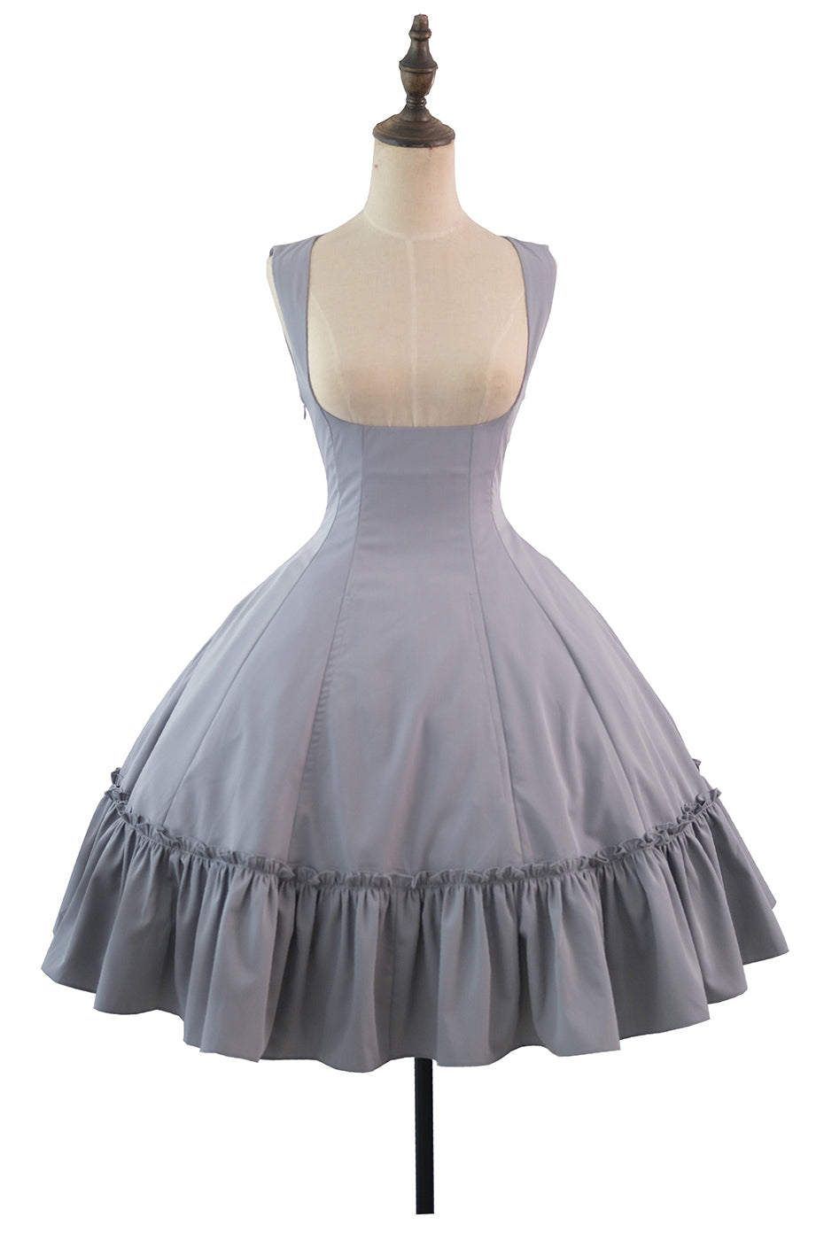 【受注予約12/3まで】Monochrome Reverie ジャンパースカート・無地