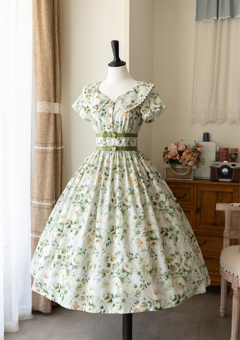 Forest Holidays Summer Dress with Headband, 5 Patterns [Type 1]