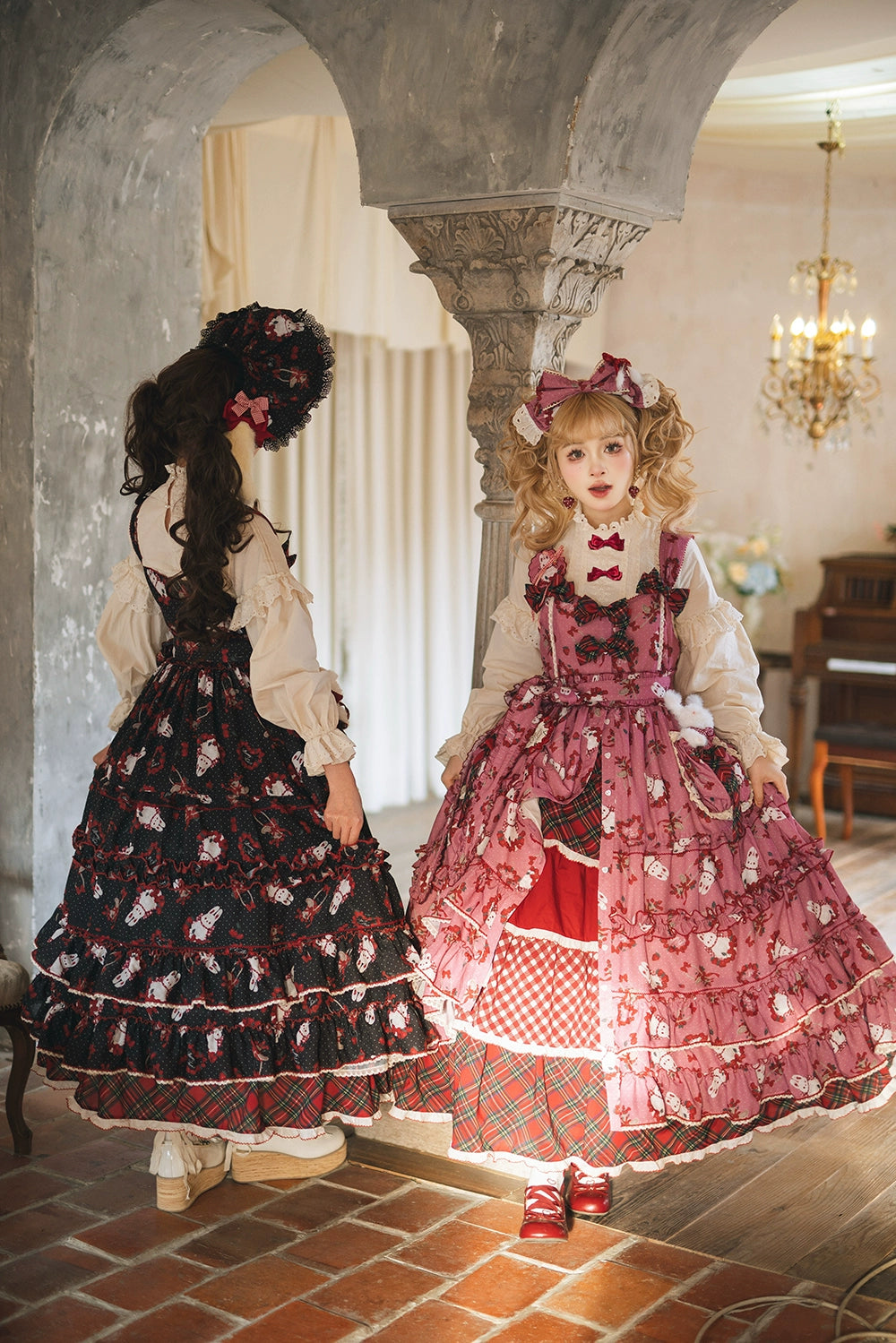 【予約販売】Sweet Berry Rabbit スタンドカラーブラウス