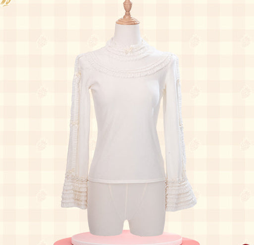 【受注予約11/18まで】Strawberry Cake Guide 長袖ニットトップス