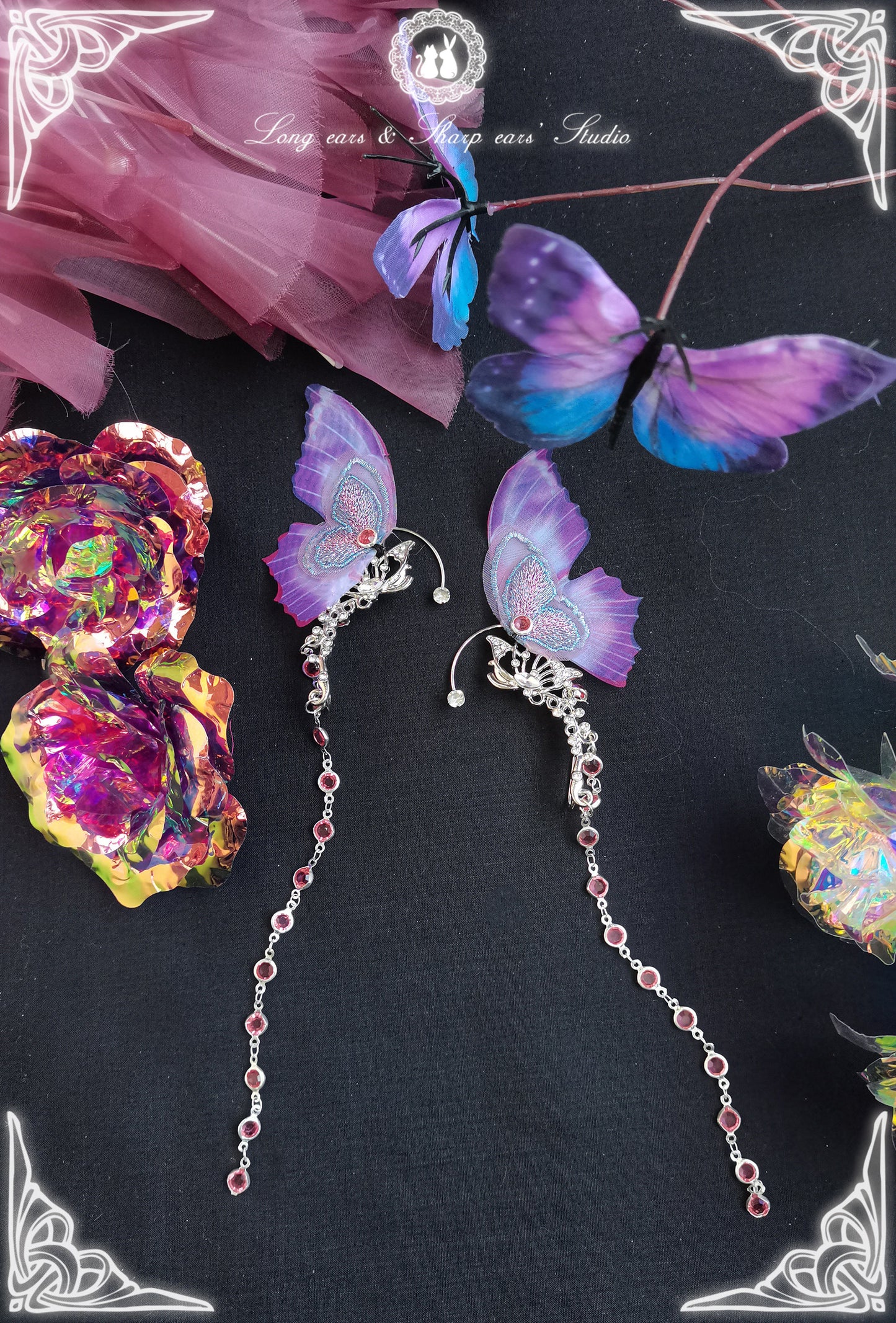 同時購入のみ【受注予約12/29まで】夜吻蝶舞 アクセサリー