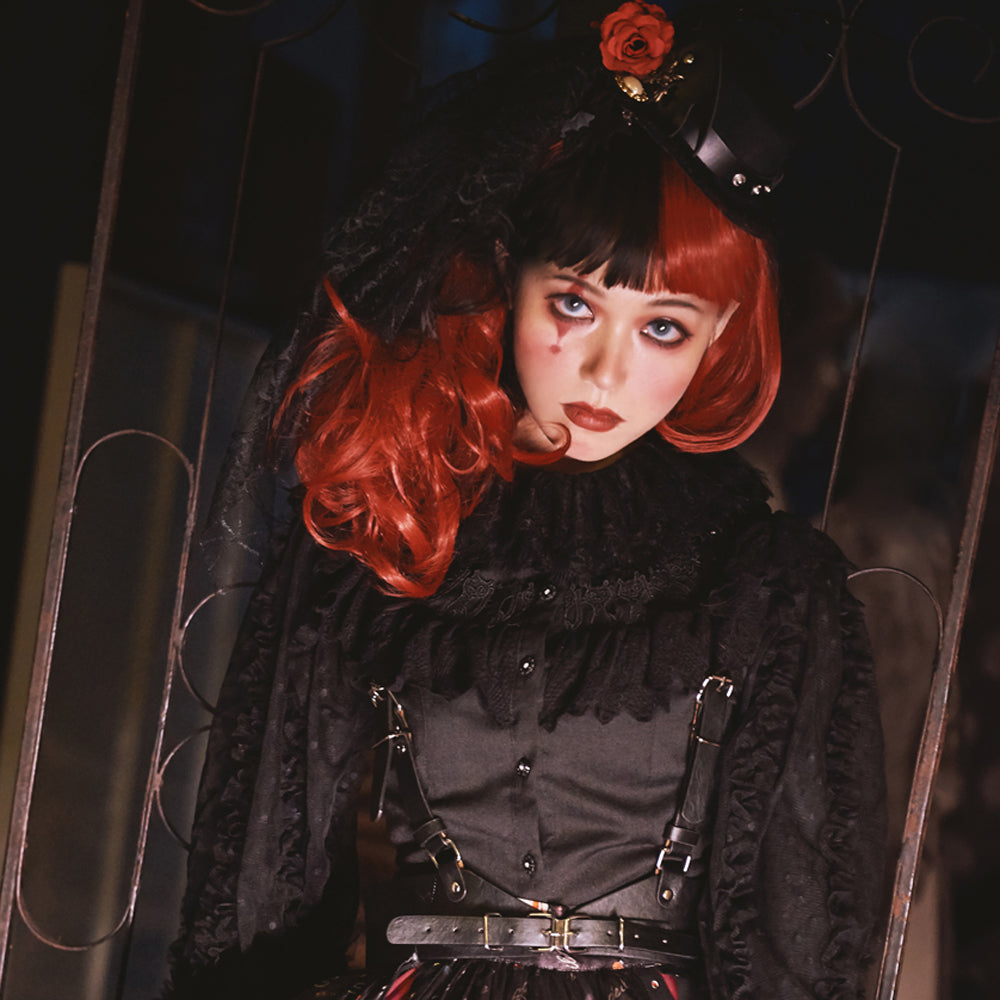 【予約販売】Clown Revival Night レースブラウス【合わせ買いで20%off】