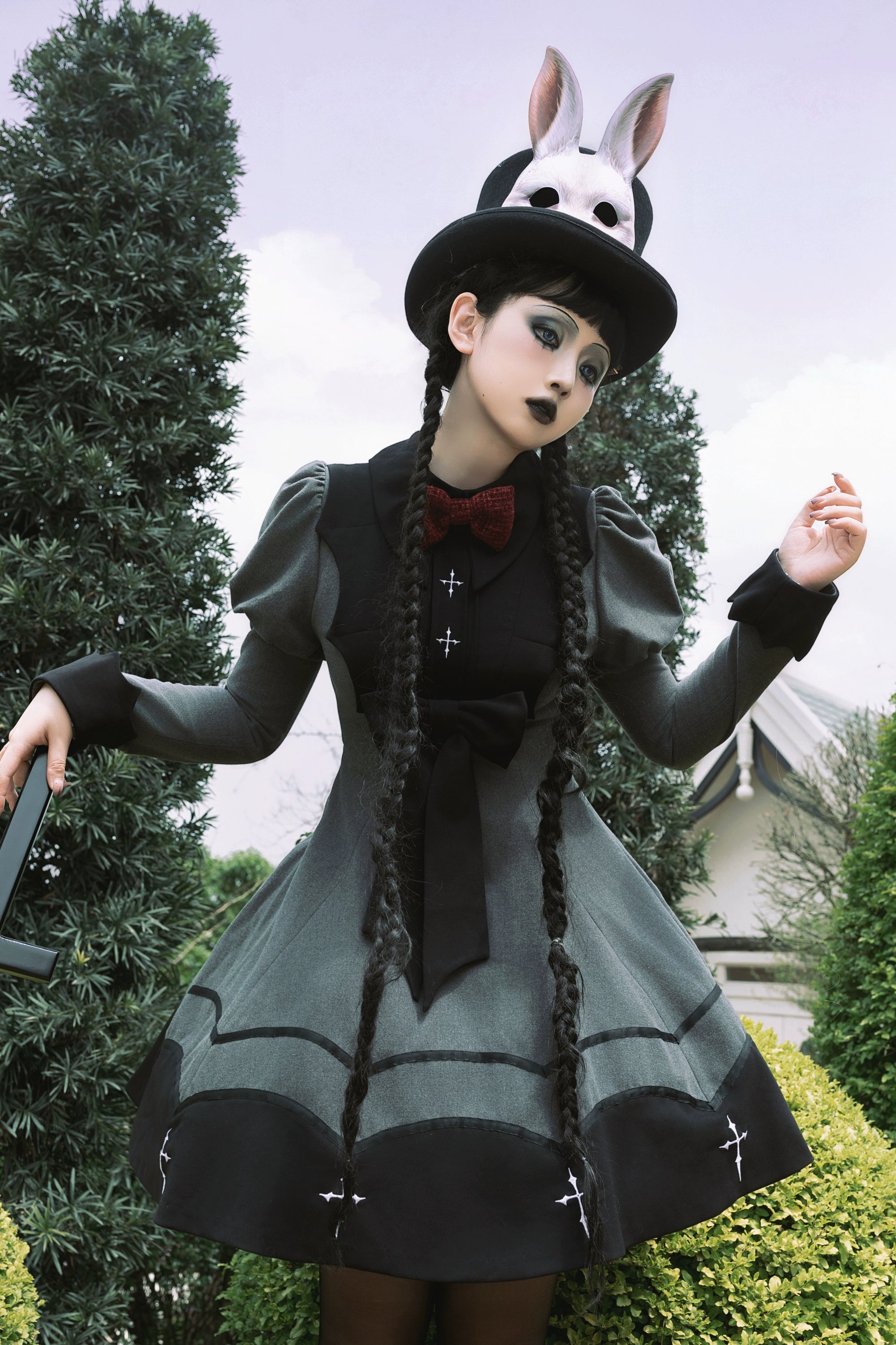 【受注予約6/29まで】Vampire Girl 蝙蝠ワンピース
