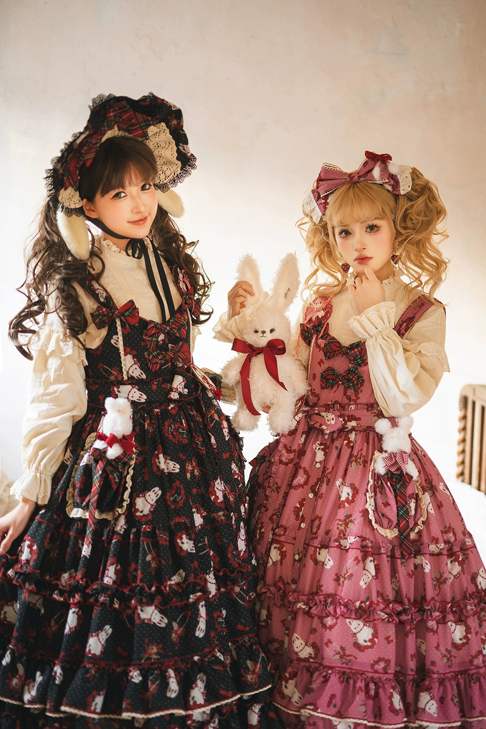 【予約販売】Sweet Berry Rabbit スタンドカラーブラウス