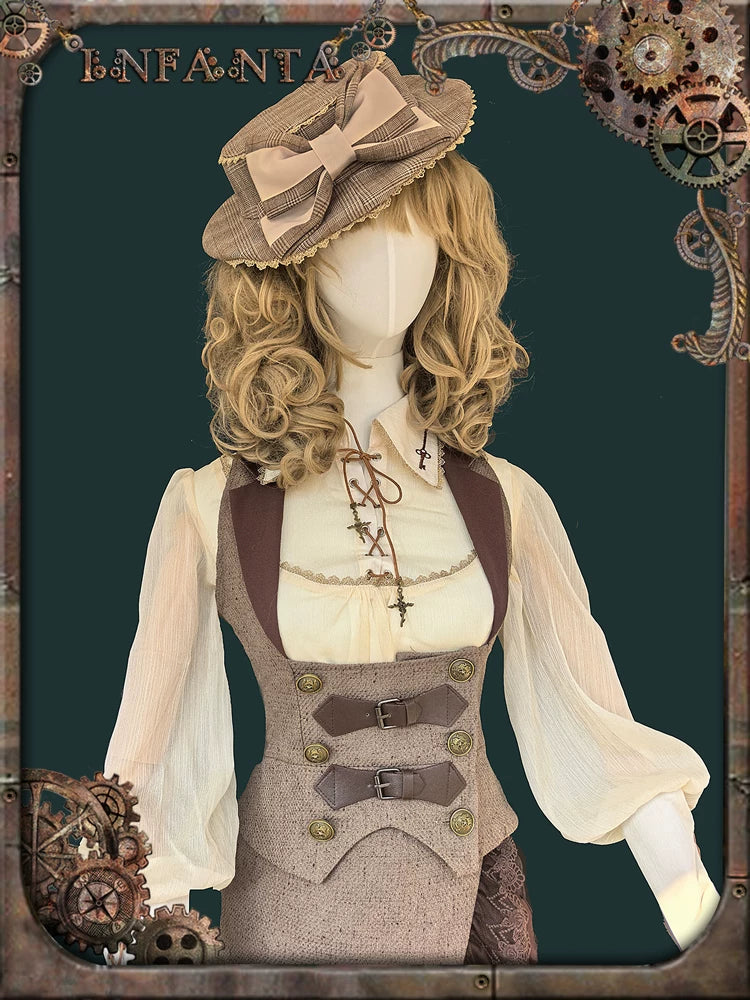 Antique Traveler ベスト＆スカートセット