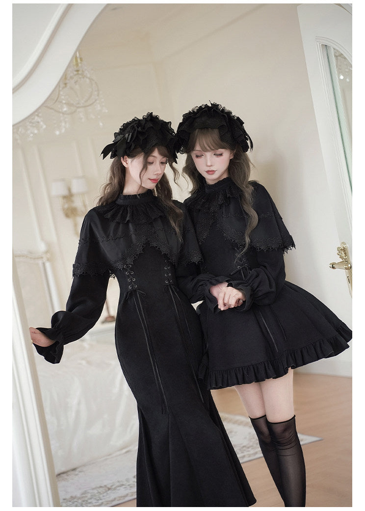 【予約販売】Nocturne Veil マーメイドロングワンピース
