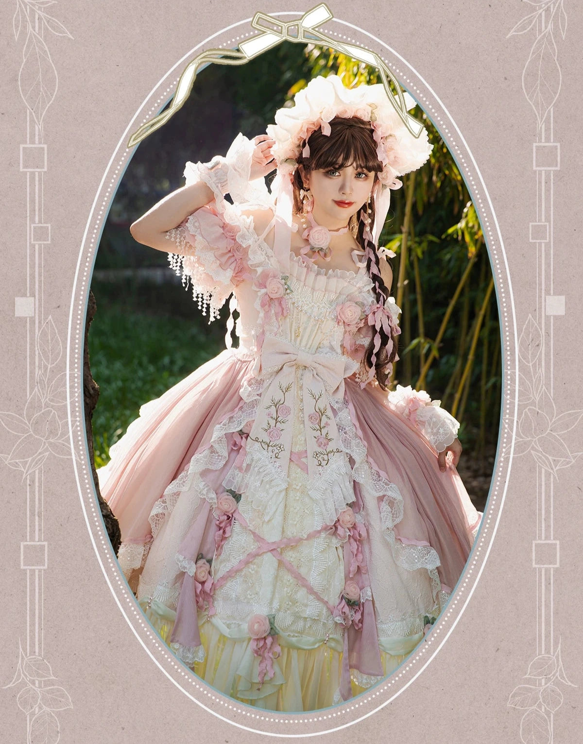 [Pre-orders available until 9/8] Sensou Houtei Luxury Princess Dress Full Set