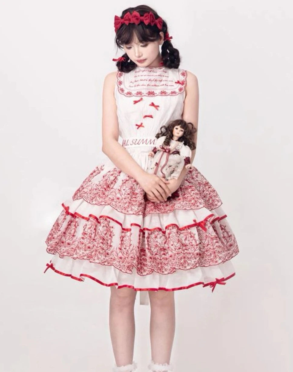 [Sales period ended] Fourteen-line Summer 4-tier skirt