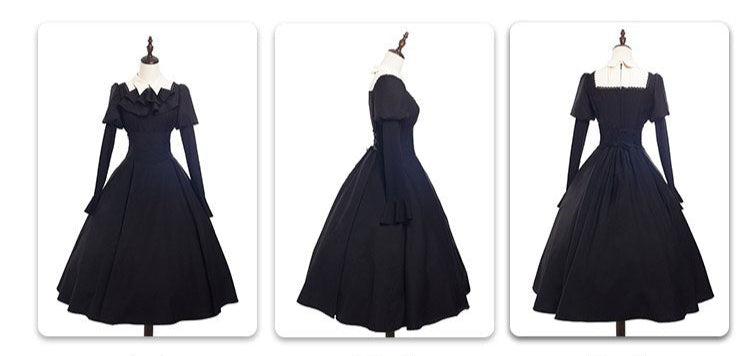 ハートカット切替 ゴシック ロング丈スカートセットアップ