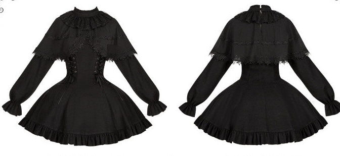 【予約販売】Nocturne Veil ミニ丈ワンピース