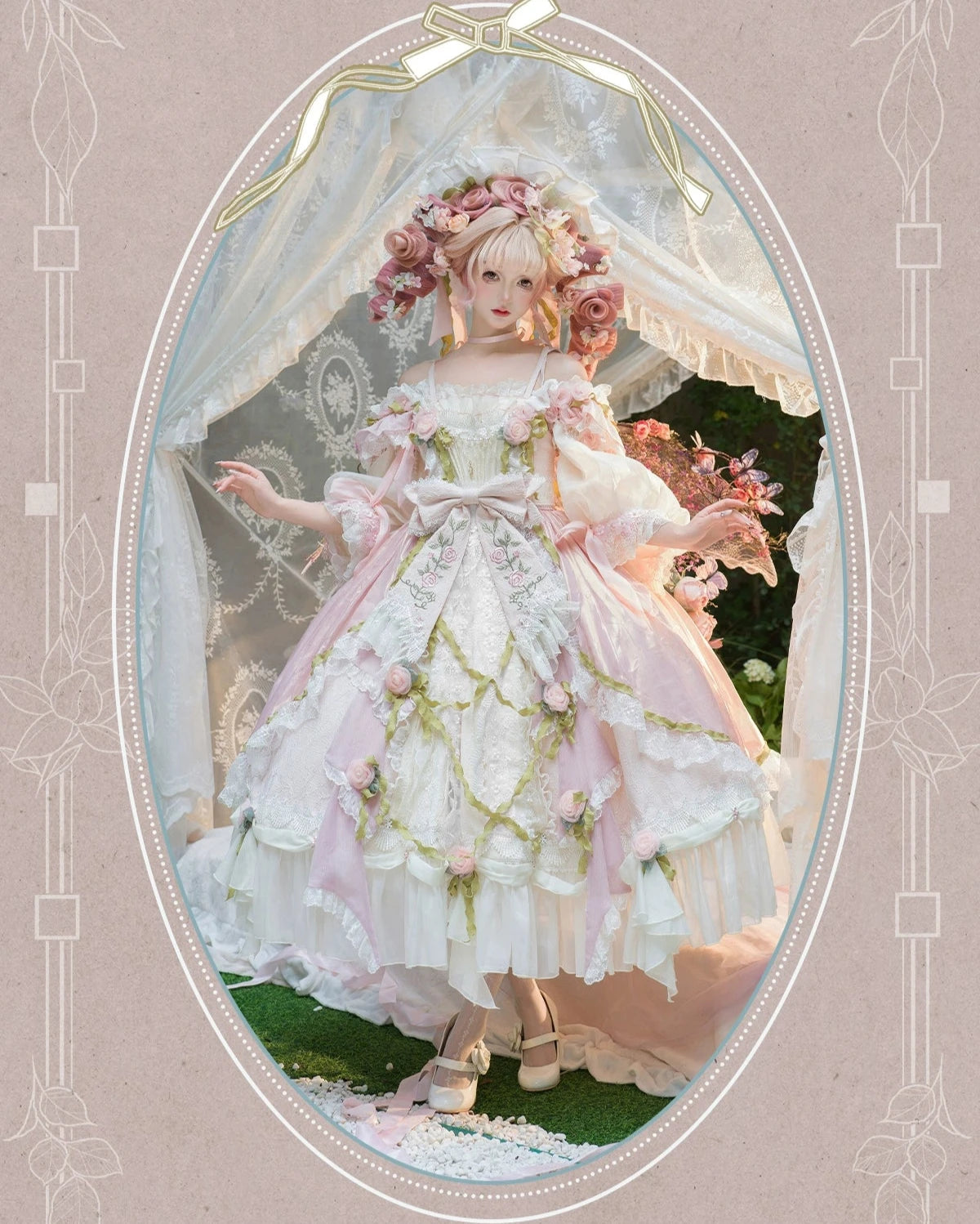 [Pre-orders available until 9/8] Herb Garden Luxury Princess Dress