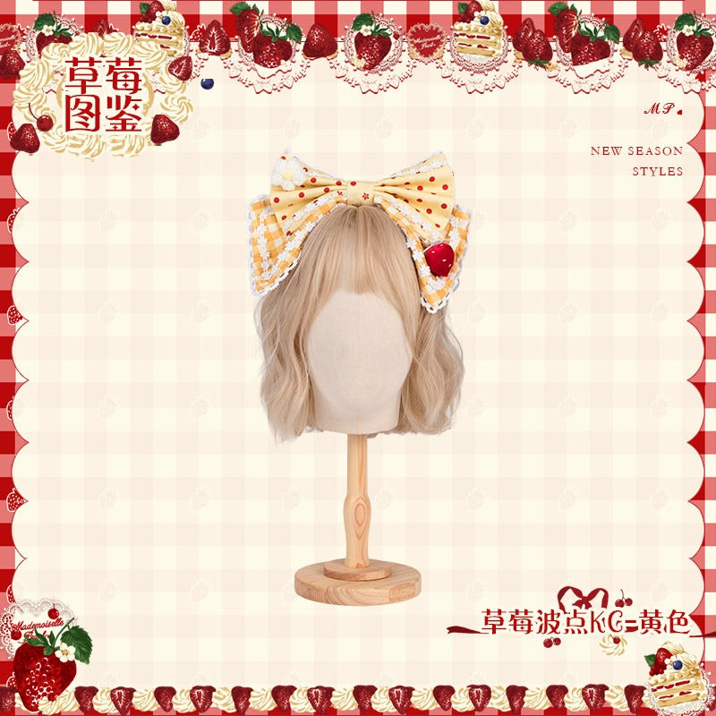 同時購入のみ【再販・受注予約8/26まで】Strawberry Cake Guide アクセサリー