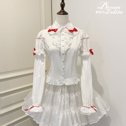 Dream to Strawberry 2wayブラウス
