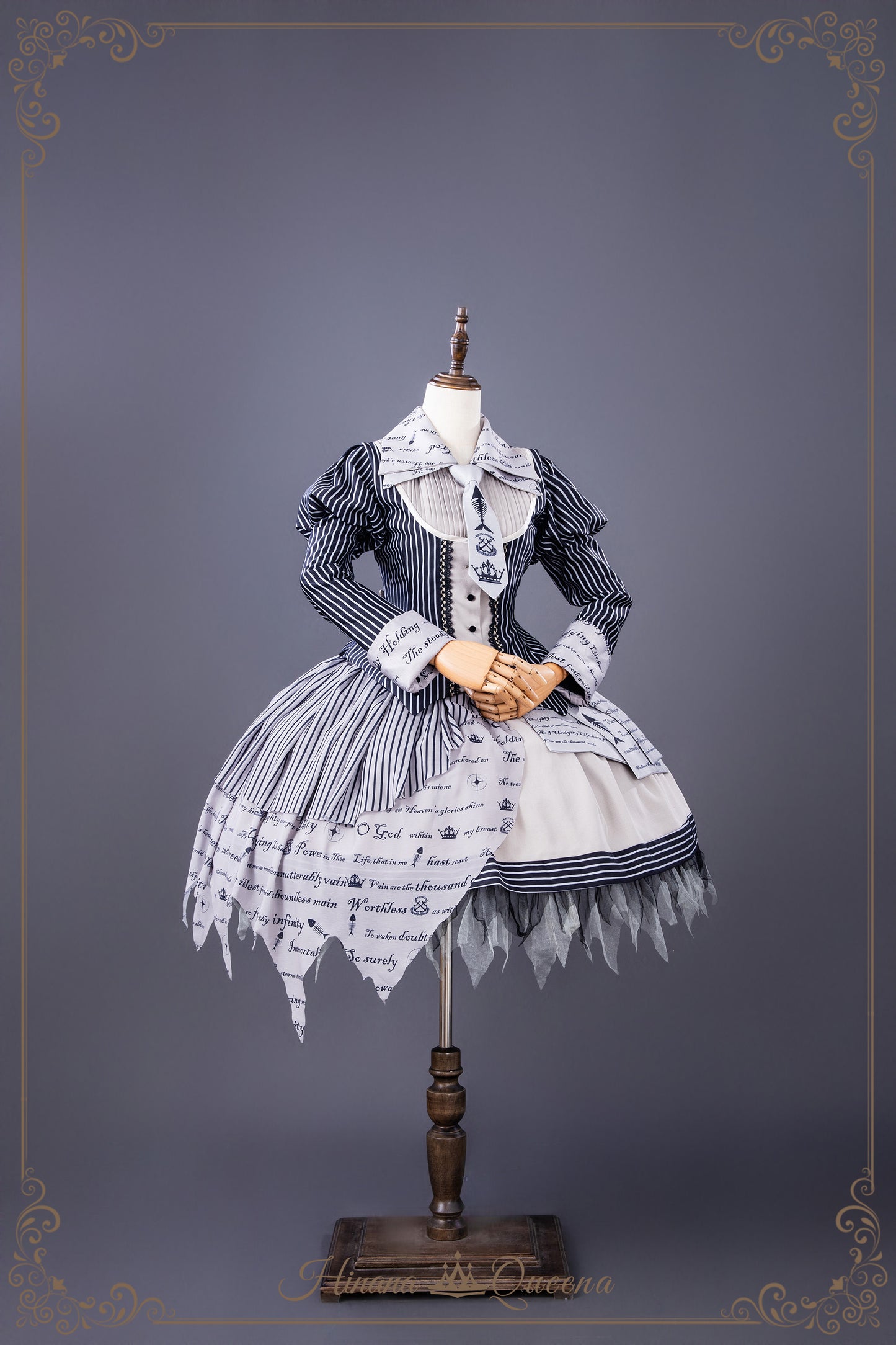 【受注予約11/12まで】暮夜 ストライプセットアップ