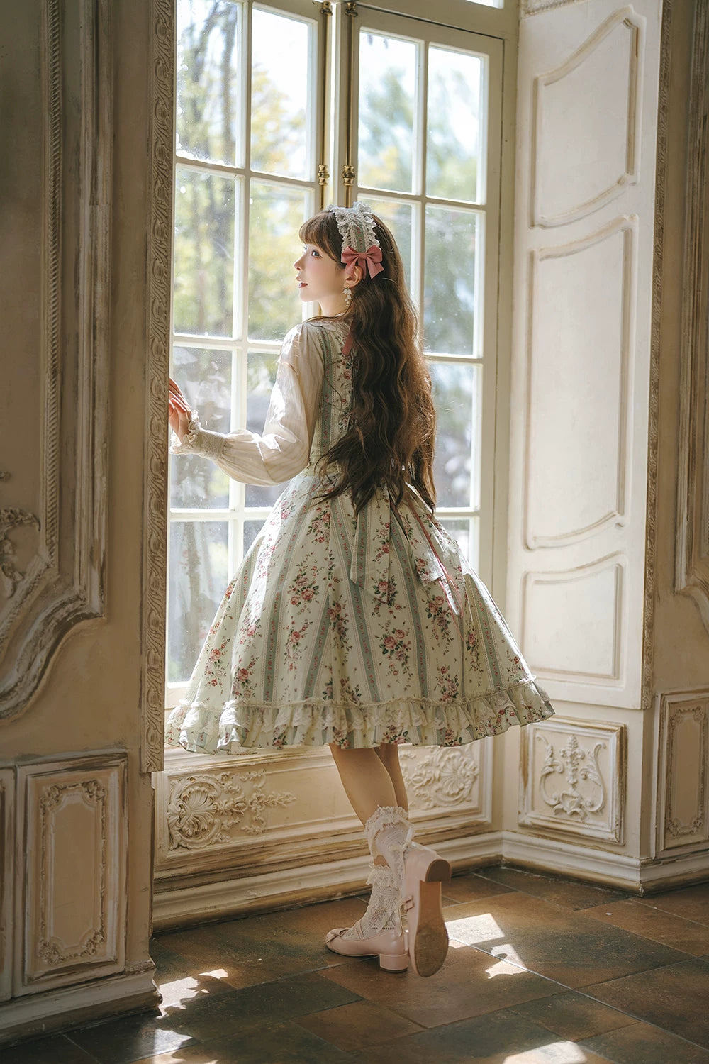 【受注予約10/20まで】Susan Garden コルセットジャンパースカート