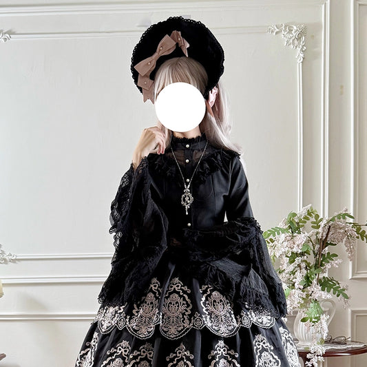 【受注予約9/25まで】Noble Garden 姫袖ブラウス